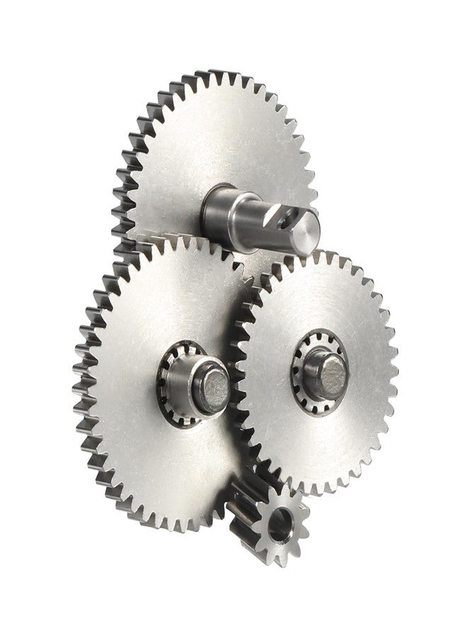 VNUHV Stainless Steel TRX4M Overdrive Underdrive Transmission Gear Pinion Set for 1/18 RC Crawler Car TRX4-M Upgrade Parts (40.3:1) - Image 5